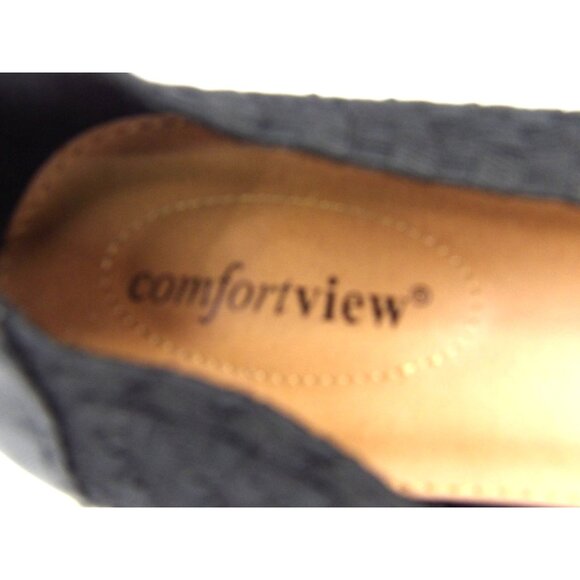 Comfortview Women's Bethany Slip On Flats 10W in Black NEW - Picture 5 of 5